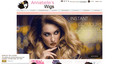 Desktop Screenshot of annabelleswigs.co.uk